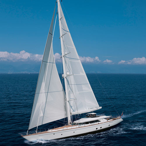 Sailing-superyacht de croisière - FIVEA - Perini Navi - 4 cabines / 8 couchages / à fly