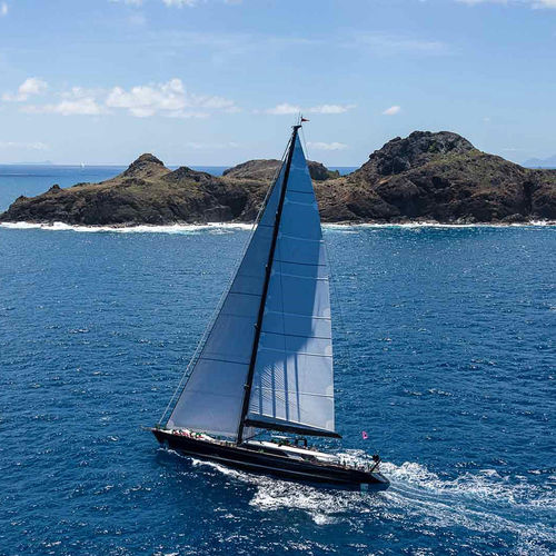 Sailing-superyacht de croisière rapide - PERSEUS III - Perini Navi - traditionnel / de course / 5 cabines