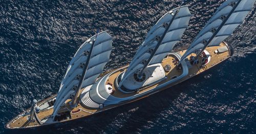Sailing-superyacht de croisière - Maltese Falcon - Perini Navi - de grande croisière / 6 cabines / 12 couchages