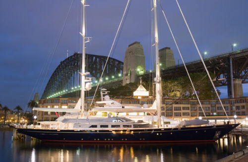 Sailing-superyacht de croisière - ANDROMEDA LA DEA - Perini Navi - de grande croisière / 6 cabines / 12 couchages