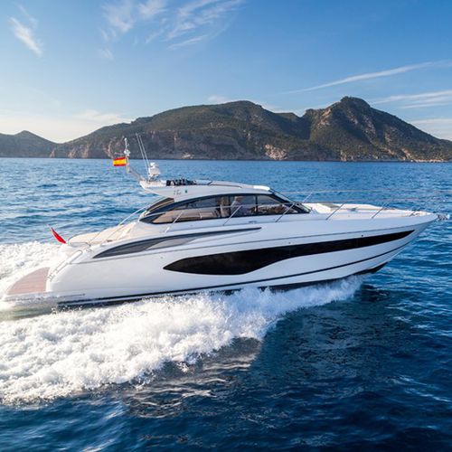 Motor-yacht de croisière - V50 - Princess - hard-top / à salon de pont / 2 cabines