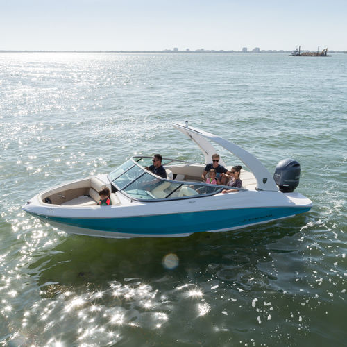 Runabout hors-bord - 21 OBX - Regal - à double console / bow-rider / open