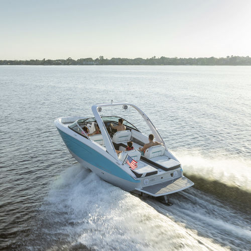 Runabout in-bord - LS4 - Regal - à double console / bow-rider / open