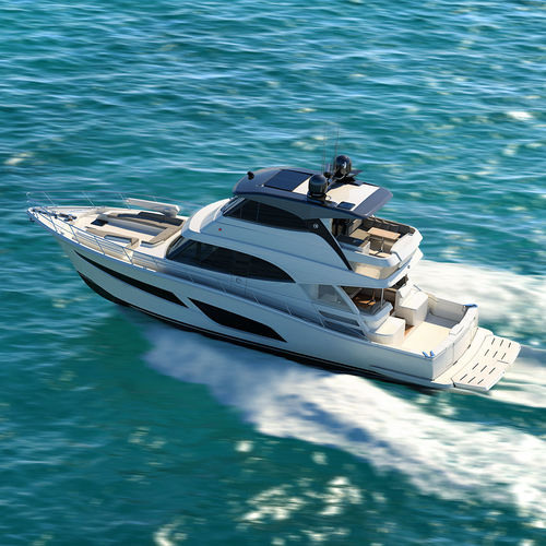 Motor-yacht de croisière - 64 - Riviera - offshore / de pêche / à fly