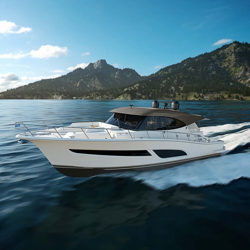 Motor-yacht de croisière - 585 SUV - Riviera - de sport / avec timonerie / 3 cabines