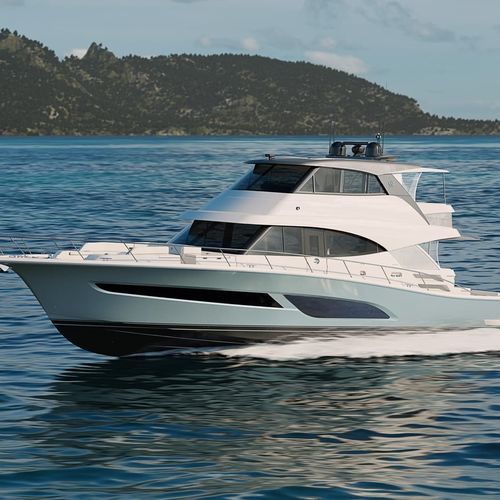 Motor-yacht de croisière - 58 - Riviera - de sport / à fly fermé / IPS