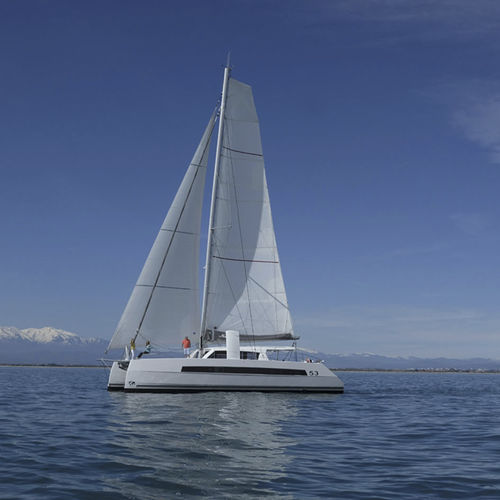 Sailing-yacht catamaran - 53 - CATANA - de grande croisière / 3 cabines / 4 cabines