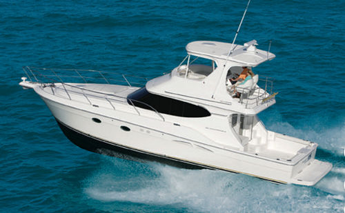 Vedette in-bord - 45  - Silverton - diesel / bimoteur / à fly