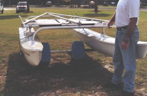 Chariot de mise à l'eau - TIGER TRAX - American Sail - pour multicoque de sport