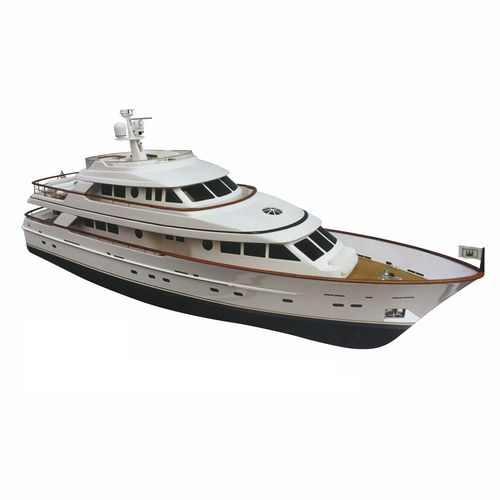 Motor-yacht de croisière - W 95 - Warwick Yacht Design - raised pilothouse / 4 cabines / coque à déplacement