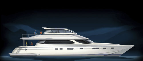 Motor-yacht catamaran - W 88 - Warwick Yacht Design - de croisière / à fly fermé / 6 cabines