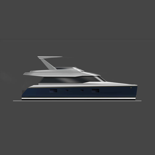 Motor-yacht catamaran - W 50 - Warwick Yacht Design - de croisière / avec timonerie / 4 cabines