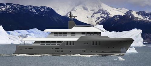 Super-yacht pour expédition - W 32M - Warwick Yacht Design - explorer / avec timonerie