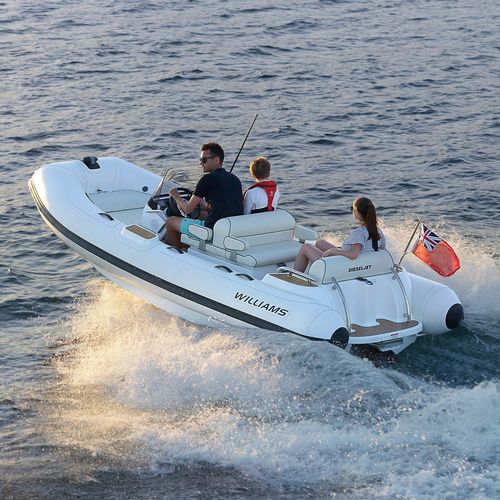 Bateau pneumatique hydrojet - DieselJet 445 - Williams Jet Tenders ...