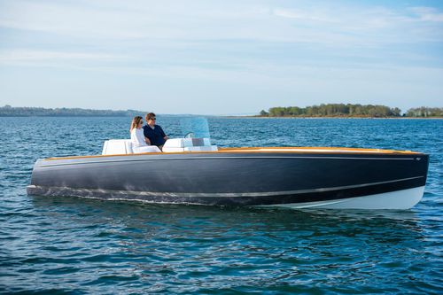 Annexe pour yacht in-bord - DASHER  - Hinckley - électrique / monomoteur / à console centrale