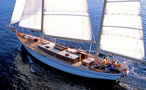 Sailing-yacht traditionnel - S/V BOUNTY - Legendary Yachts - à cockpit ouvert / ketch