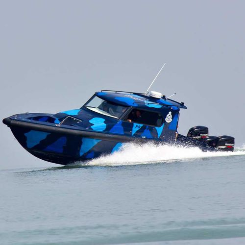 Bateau de surveillance - Predator 40 (Cab) - LeisureCat - hors-bord