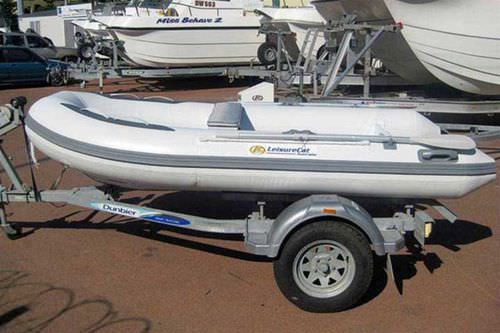 Bateau pneumatique hors-bord - LeisureCat - pliable
