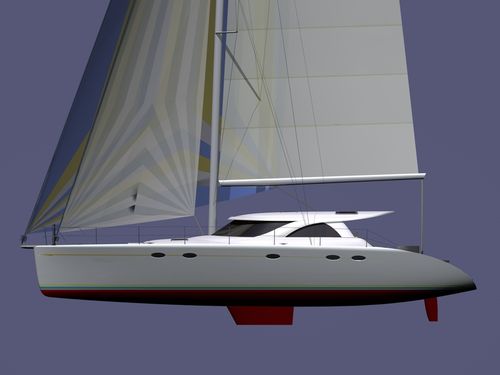 Catamaran - Lidgard 63' - Pedigree Cats - de croisière / à cockpit fermé