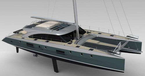 Catamaran - TZ3D 85' - Pedigree Cats - de croisière / à cockpit fermé