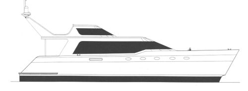 Vedette catamaran - Malcolm Tennant 49.8' - Pedigree Cats - in-bord / bimoteur / à fly fermé