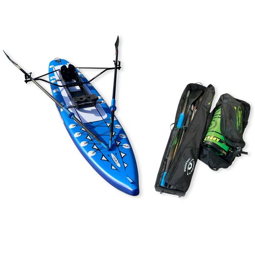SUP gonflable - Adventure Row 13&rsquo;4&rdquo; - Whitehall Rowing & Sail - allround / de balade / pour fitness