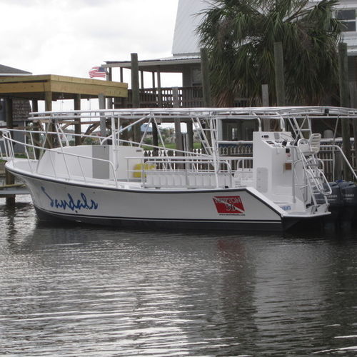 Bateau à fond de verre - Newton 36' - Newton Boats - hors-bord / en fibre de verre