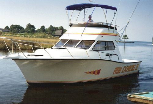Vedette in-bord - 32'  - Newton Boats - bimoteur / à fly / de pêche sportive