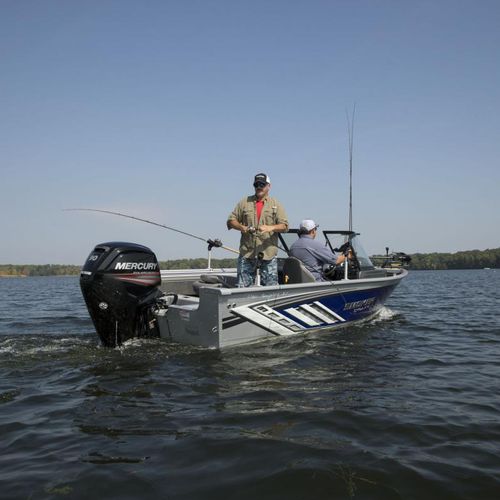 Bay boat hors-bord - Pro Angler XL 161 XL  - Smoker Craft - à console latérale / de pêche sportive / en aluminium