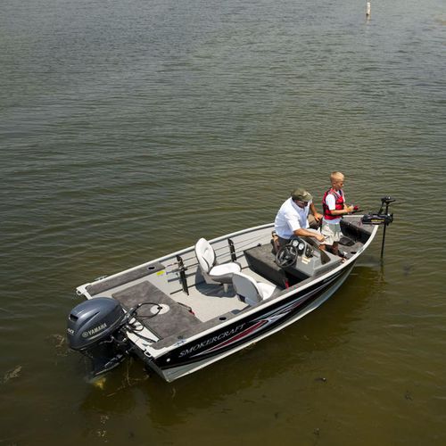 Bay boat hors-bord - Resorter 151 - Smoker Craft - à console latérale / de pêche sportive / max. 4 personnes