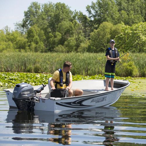 Barque hors-bord - Angler 14 T - Smoker Craft - open / de pêche sportive / max. 4 personnes