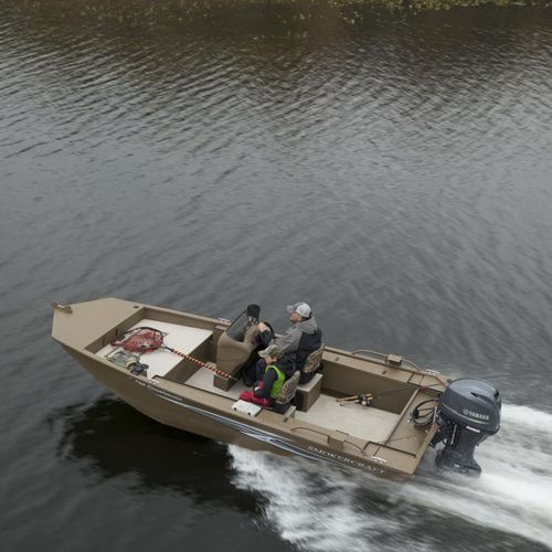 Bay boat hors-bord - Sportsman 1660 Pro - Smoker Craft - à console centrale / de pêche sportive / max. 6 personnes