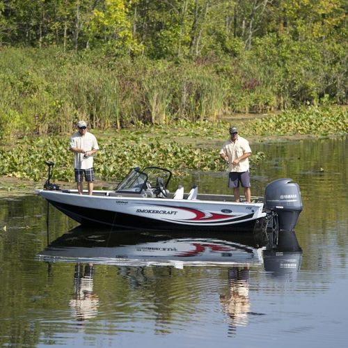 Bay boat hors-bord - ULTIMA LEGACY 172 - Smoker Craft - à double console / open / bow-rider