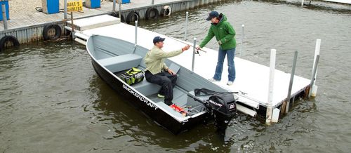 Barque hors-bord - Voyager 14 SS - Smoker Craft - open / max. 3 personnes