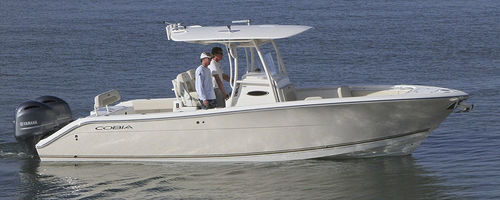 Coque open hors-bord - 277CC - Cobia - bimoteur / à console centrale / de pêche sportive