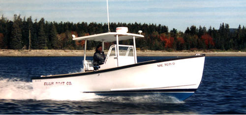 Coque open in-bord - 24 OPEN FISHERMAN - Ellis Boat - de pêche sportive / T-Top