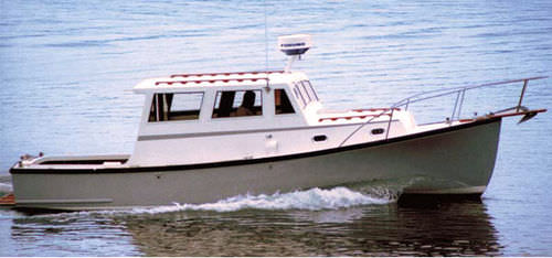 Cabin-cruiser in-bord - 28 EXTENDED TOP - Ellis Boat - hard-top / lobster
