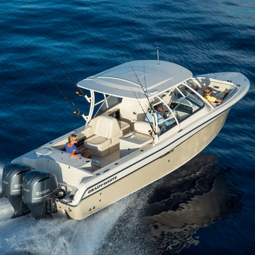Runabout hors-bord - Freedom 285 - Grady-White - bimoteur / bow-rider / à double console