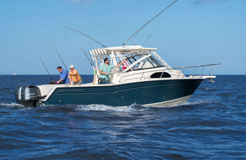 Walkaround hors-bord -  Marlin 300 - Grady-White - bimoteur / de pêche sportive / avec cabine