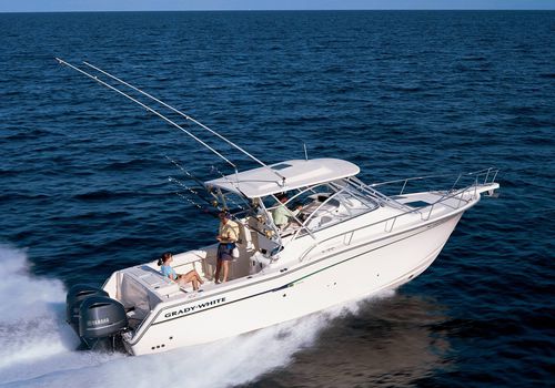 Vedette hors-bord - Express 330 - Grady-White - bimoteur / open / de pêche sportive