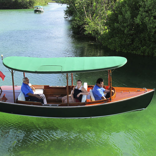 Barque in-bord - Trouve - Budsin Electric Boats - électrique / de loisir / pour base de loisirs