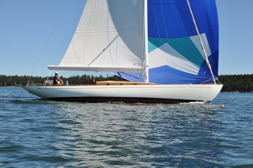 Voilier traditionnel - 48' - Lyman Morse - day-sailer / 1 cabine / en carbone