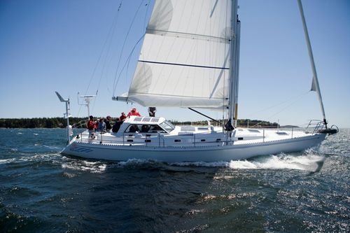 Sailing-yacht de croisière - PYXIS - Lyman Morse - 2 cabines / à cockpit ouvert / à cockpit fermé