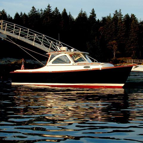 Vedette in-bord - TOMAHAWK - Lyman Morse - hard-top / sur mesure