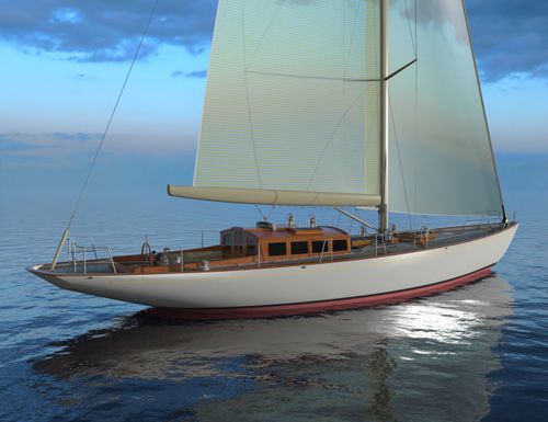 Voilier traditionnel - ANNA - Lyman Morse - day-sailer