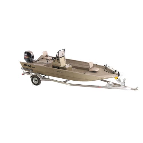 Jon boat hors-bord - MV2072 AW CC - Alumacraft - à console centrale / de pêche sportive / en aluminium