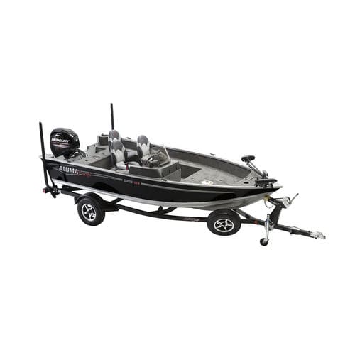 Bay boat hors-bord - CLASSIC 165 CS - Alumacraft - à console latérale / de pêche sportive / en aluminium