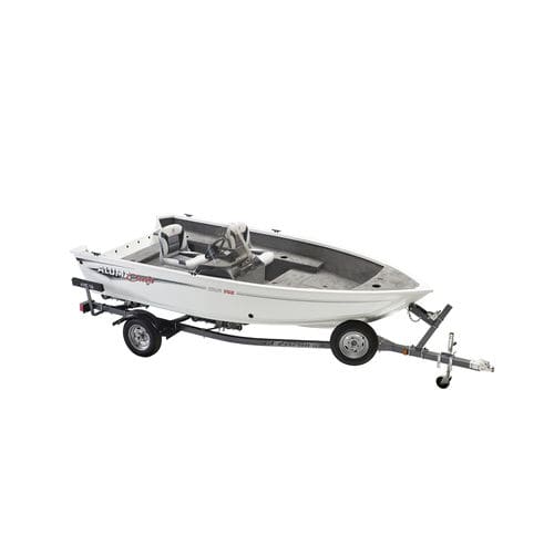 Bay boat hors-bord - ESCAPE 145 CS - Alumacraft - à console latérale / de pêche sportive / en aluminium