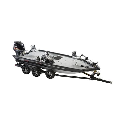 Bass boat hors-bord - XB 200 - Alumacraft - à console latérale / de pêche sportive / en aluminium