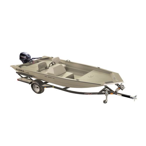 Jon boat hors-bord - MV1650 AW SC - Alumacraft - à console latérale / de pêche sportive / en aluminium
